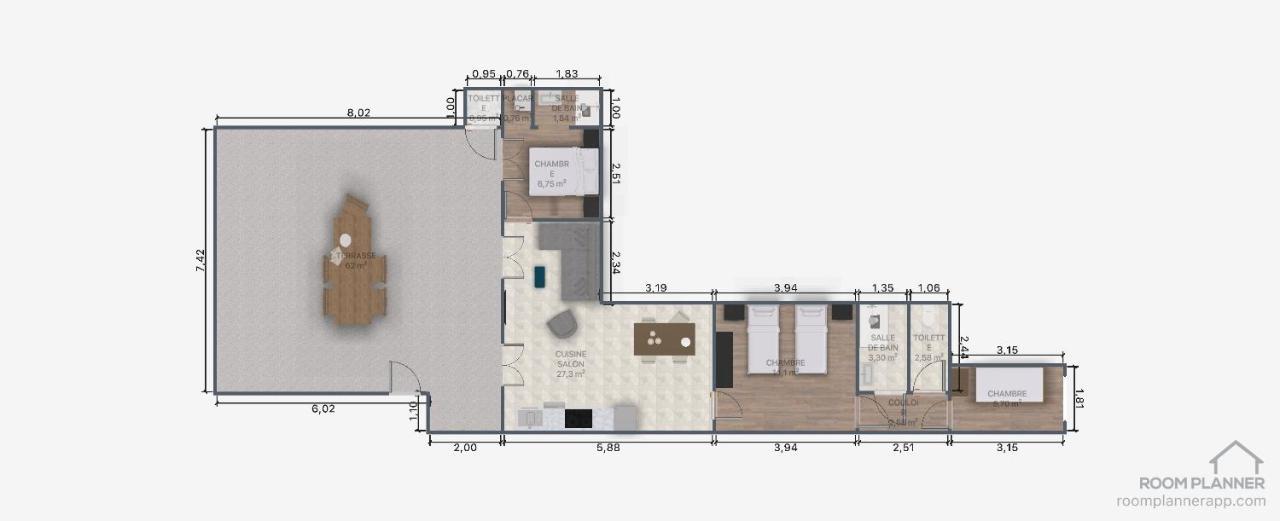 Appartement Terrasse Vue Lac Breil-sur-Roya Ngoại thất bức ảnh